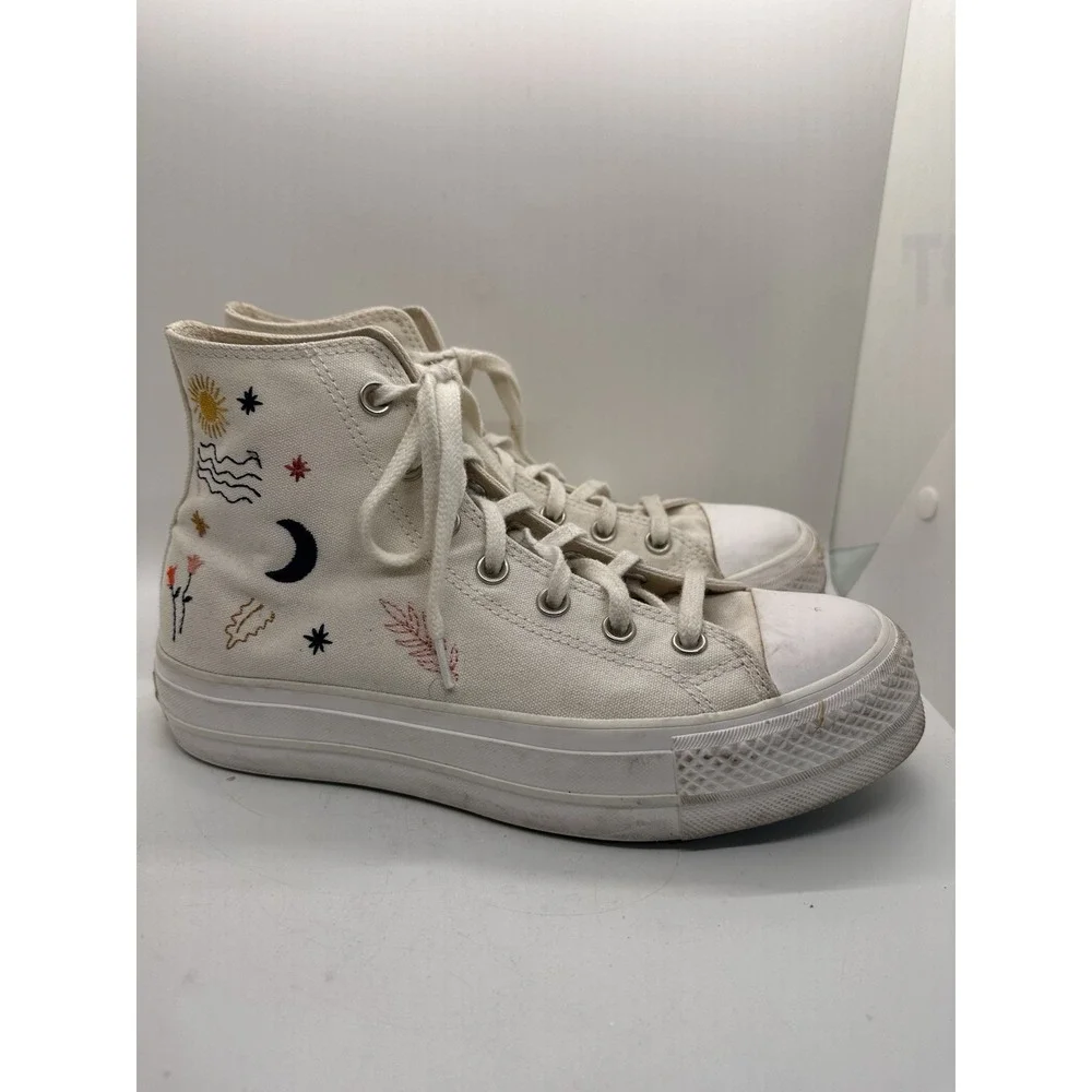 Converse Chuck Taylor Lift Platform It's Okay To Wander Hi 8.5